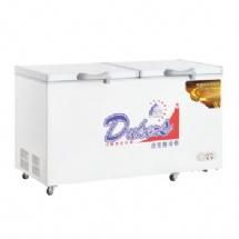 達克斯双门全铜管商用冰柜 达克斯卧式便利店雪糕超市餐厅鲜肉海鲜冷柜冰箱BD/BG-620